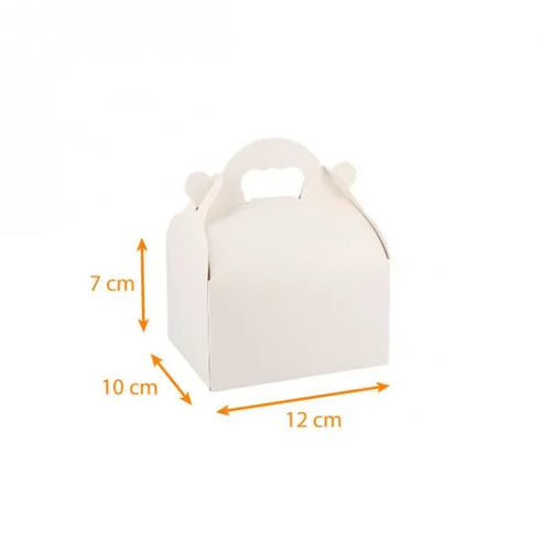 Cake Boxes with Handle 10x12x7cm pack of 50